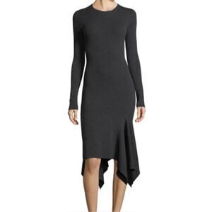 Michael Kors Collection Charcoal Sweater Dress (S)